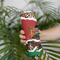 Kenya Grunge Skinny Tumbler Mix Animal Skin Pattern - Wonder Print Shop