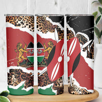 Kenya Grunge Skinny Tumbler Mix Animal Skin Pattern - Wonder Print Shop