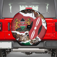 Kenya Grunge Spare Tire Cover Mix Animal Skin Pattern - Wonder Print Shop