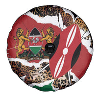 Kenya Grunge Spare Tire Cover Mix Animal Skin Pattern - Wonder Print Shop