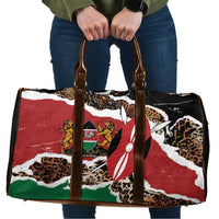 Kenya Grunge Travel Bag Mix Animal Skin Pattern - Wonder Print Shop