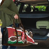 Kenya Grunge Travel Bag Mix Animal Skin Pattern - Wonder Print Shop