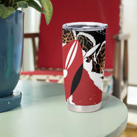 Kenya Grunge Tumbler Cup Mix Animal Skin Pattern - Wonder Print Shop