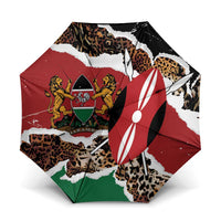Kenya Grunge Umbrella Mix Animal Skin Pattern - Wonder Print Shop