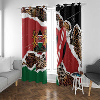 Kenya Grunge Window Curtain Mix Animal Skin Pattern - Wonder Print Shop