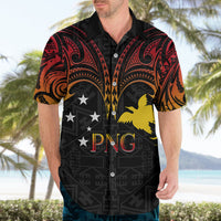 Papua New Guinea Hawaiian Shirt 48th Independence Anniversary Gradient - Wonder Print Shop