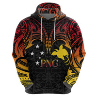 Papua New Guinea Hoodie 48th Independence Anniversary Gradient - Wonder Print Shop
