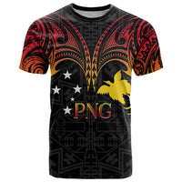 Papua New Guinea T Shirt 48th Independence Anniversary Gradient - Wonder Print Shop