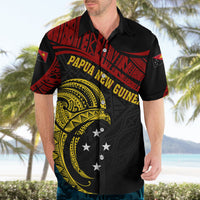Papua New Guinea Hawaiian Shirt 48th Independence Anniversary Bird-of-Paradise Tribal Art - Wonder Print Shop