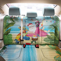 Have Yourself A Beachy Little Christmas Back Car Seat Cover with Santa Chilling - Wonder Print Shop