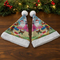 Have Yourself A Beachy Little Christmas Santa Hat with Santa Chilling - Wonder Print Shop