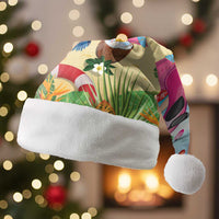 Have Yourself A Beachy Little Christmas Santa Hat with Santa Chilling - Wonder Print Shop
