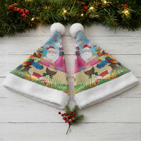 Have Yourself A Beachy Little Christmas Santa Hat with Santa Chilling - Wonder Print Shop