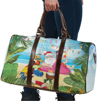 Have Yourself A Beachy Little Christmas Travel Bag with Santa Chilling - Wonder Print Shop