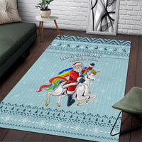 Unicorn - Make Christmas Magical Again Area Rug LT7 - Wonder Print Shop