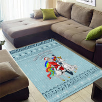 Unicorn - Make Christmas Magical Again Area Rug LT7 - Wonder Print Shop