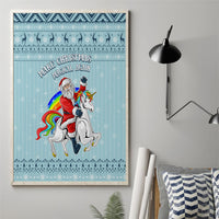 Unicorn - Make Christmas Magical Again Canvas Wall Art LT7 - Wonder Print Shop