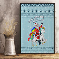 Unicorn - Make Christmas Magical Again Canvas Wall Art LT7 - Wonder Print Shop