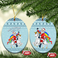 Wonder Print Christmas Ceramic Ornament Unicorn - Make Christmas Magical Again LT7 - Wonder Print Shop
