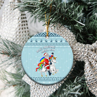 Wonder Print Christmas Ceramic Ornament Unicorn - Make Christmas Magical Again LT7 - Wonder Print Shop