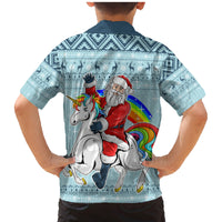 Unicorn - Make Christmas Magical Again Family Matching Mermaid Dress and Hawaiian Shirt LT7 - Wonder Print Shop