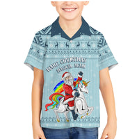 Unicorn - Make Christmas Magical Again Family Matching Mermaid Dress and Hawaiian Shirt LT7 - Wonder Print Shop