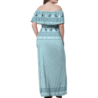 Unicorn - Make Christmas Magical Again Family Matching Off Shoulder Maxi Dress and Hawaiian Shirt LT7 - Wonder Print Shop