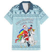 Unicorn - Make Christmas Magical Again Family Matching Puletasi Dress and Hawaiian Shirt - Wonder Print Shop