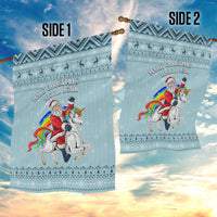 Unicorn - Make Christmas Magical Again Garden Flag - Wonder Print Shop