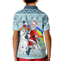 Unicorn - Make Christmas Magical Again Kid Polo Shirt - Wonder Print Shop