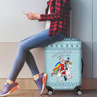Unicorn - Make Christmas Magical Again Luggage Cover - Wonder Print Shop