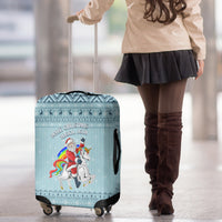 Unicorn - Make Christmas Magical Again Luggage Cover - Wonder Print Shop
