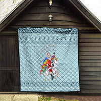 Unicorn - Make Christmas Magical Again Quilt - Wonder Print Shop