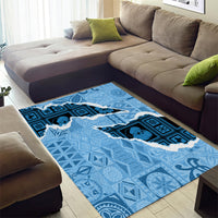 Bula Fiji Tapa Mix Christmas Area Rug Vintage Style LT7 - Wonder Print Shop