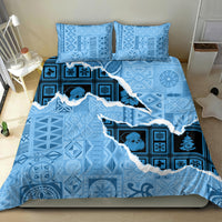 Bula Fiji Tapa Mix Christmas Bedding Set Vintage Style LT7 - Wonder Print Shop