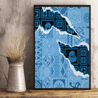 Bula Fiji Tapa Mix Christmas Canvas Wall Art Vintage Style LT7 - Wonder Print Shop