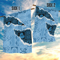 Bula Fiji Tapa Mix Christmas Garden Flag Vintage Style - Wonder Print Shop