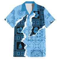 Bula Fiji Tapa Mix Christmas Hawaiian Shirt Vintage Style - Wonder Print Shop