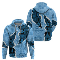 Bula Fiji Tapa Mix Christmas Hoodie Vintage Style - Wonder Print Shop