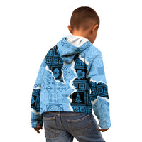Bula Fiji Tapa Mix Christmas Kid Hoodie Vintage Style - Wonder Print Shop