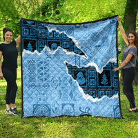 Bula Fiji Tapa Mix Christmas Quilt Vintage Style - Wonder Print Shop