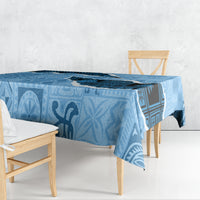 Bula Fiji Tapa Mix Christmas Tablecloth Vintage Style - Wonder Print Shop