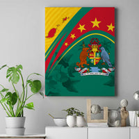 Grenada Canvas Wall Art Stars and Bougainvillea LT7 - Wonder Print Shop