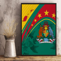 Grenada Canvas Wall Art Stars and Bougainvillea LT7 - Wonder Print Shop