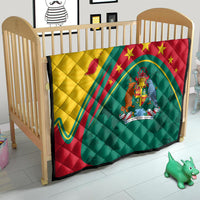 Grenada Quilt Stars and Bougainvillea - Wonder Print Shop