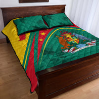 Grenada Quilt Bed Set Stars and Bougainvillea - Wonder Print Shop