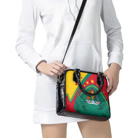 Grenada Shoulder Handbag Stars and Bougainvillea