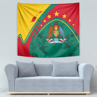 Grenada Tapestry Stars and Bougainvillea - Wonder Print Shop