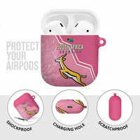 South Africa WC2026 AirPods Case Springboks Special Pink