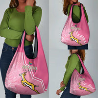 South Africa WC2026 Grocery Bag Springboks Special Pink